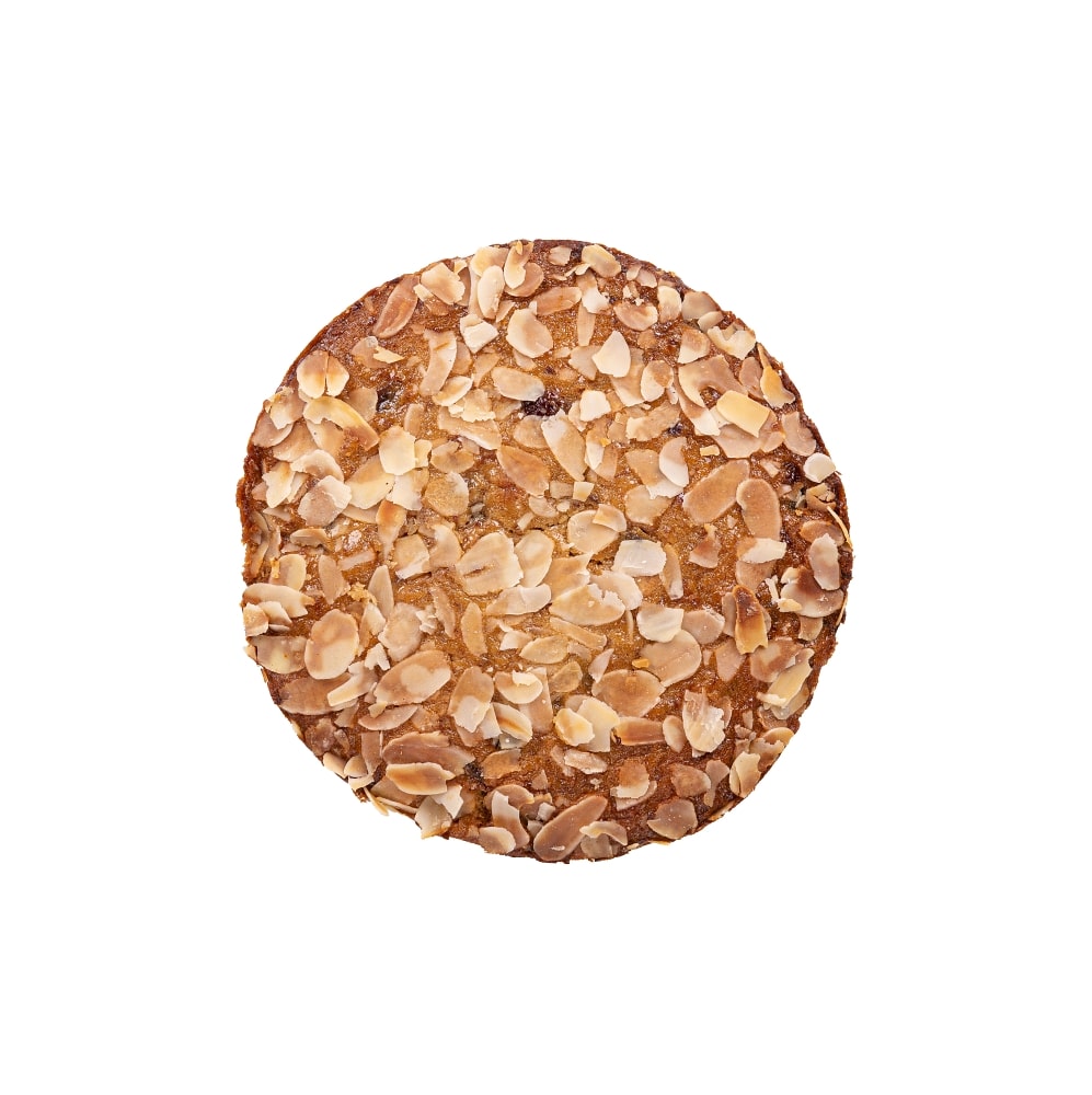 Spelt cranberry amandeltaartje