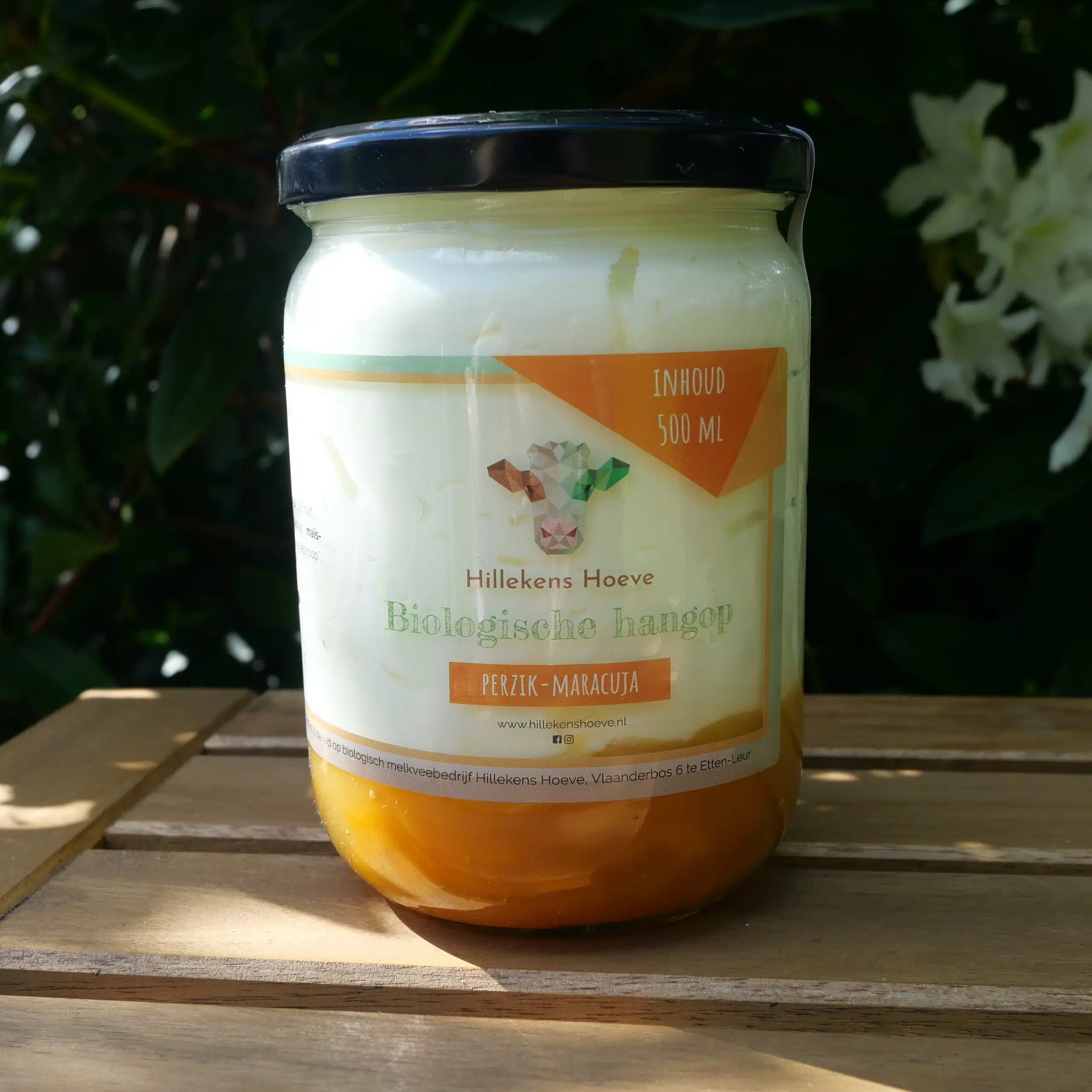 Hangop perzik (500 ml)